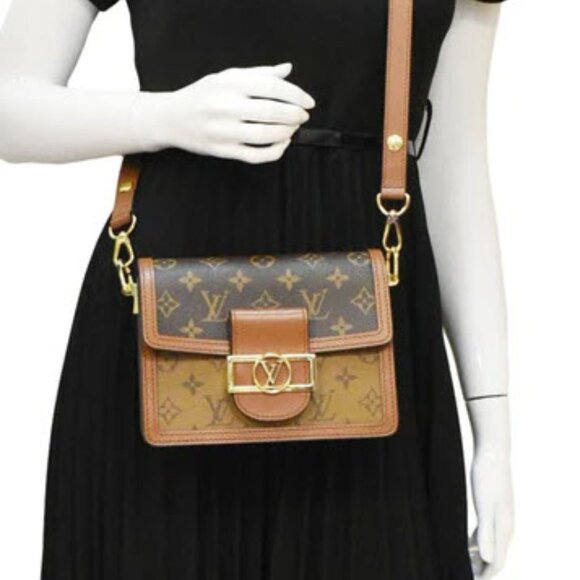 LIKE NEW Louis Vuitton Dauphine Mini leather handbag LIKE BRAND NEW USED ONCE - Picture 8 of 8